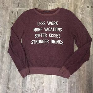 Wildfox Super Soft Sweater Small